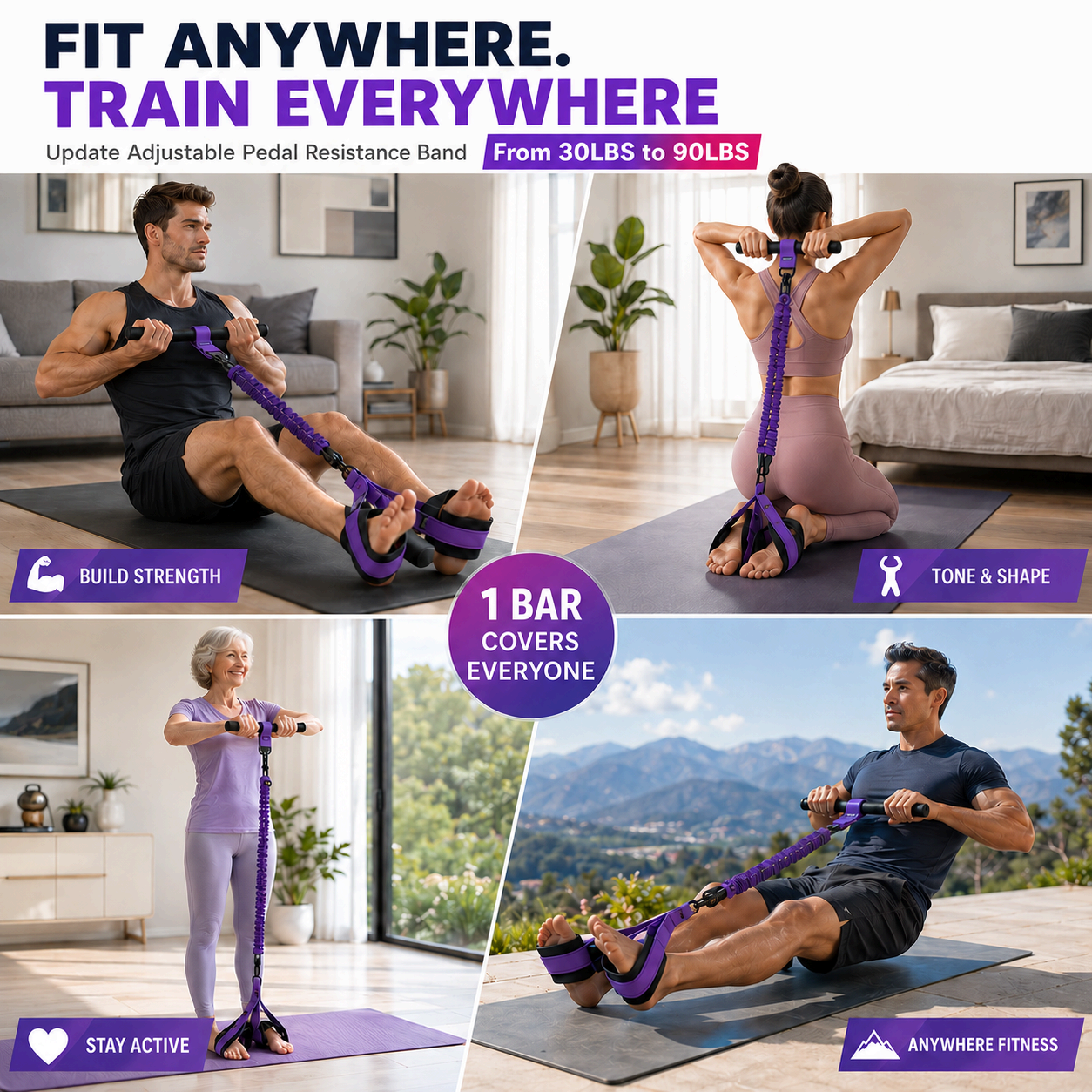 Fit Anywhere · 核心活动视觉