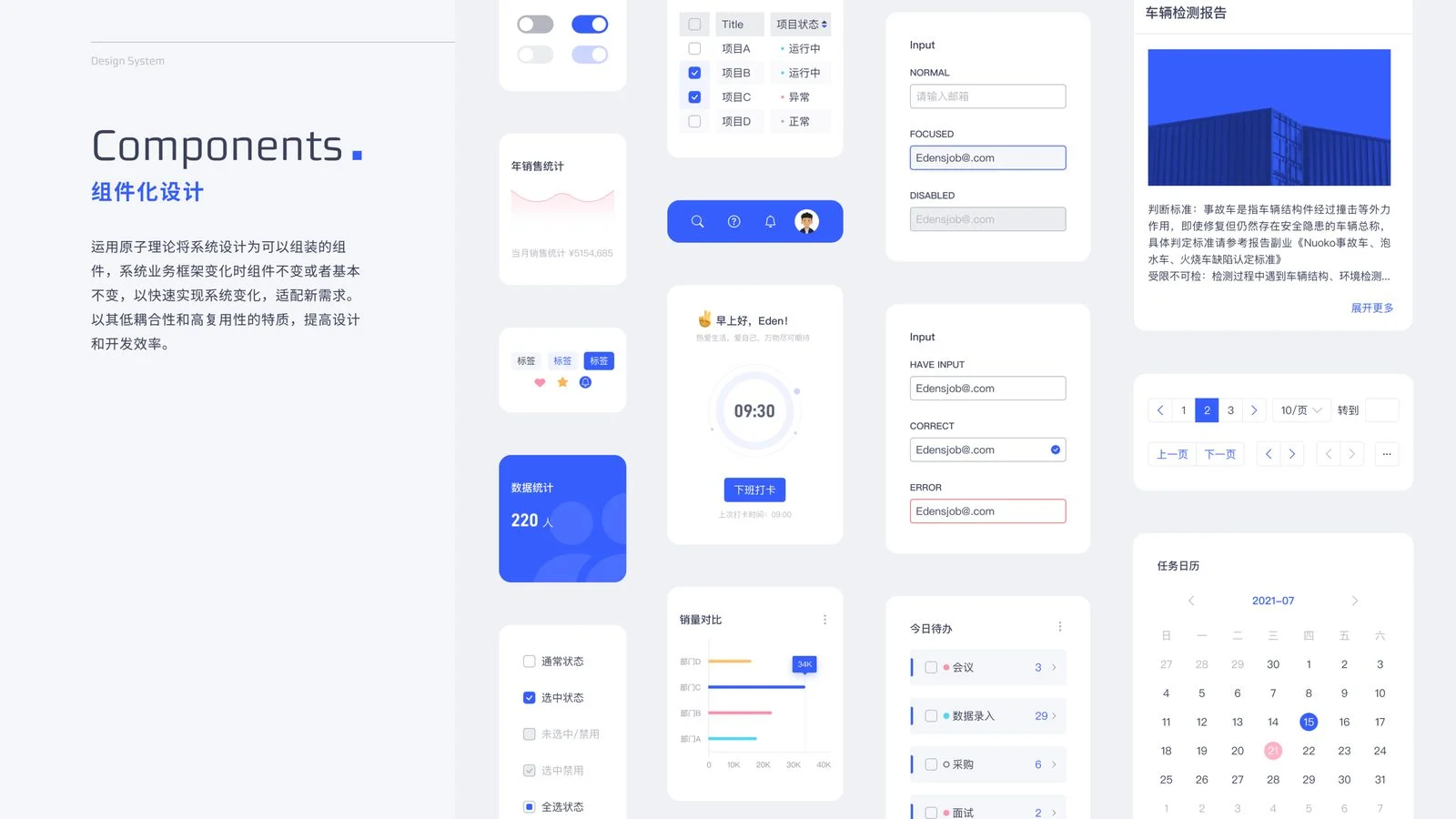 Nuoko ERP 组件化设计，原子化低耦合高复用